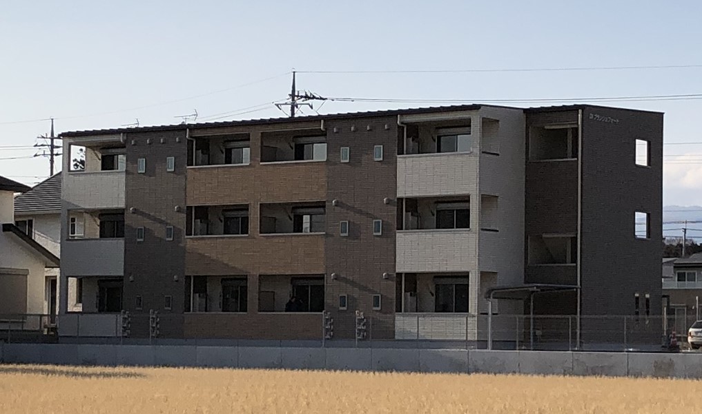 木造ローコストアパート外観1